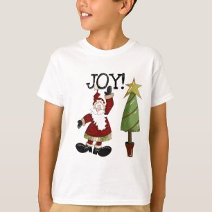 Camiseta JOY Santa Claus T-shirts e presentes