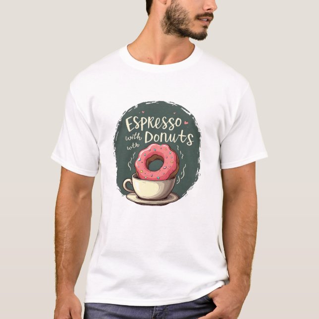 Camiseta Joy Sprinkle: Dia da Rosquinha Irresistível (Frente)