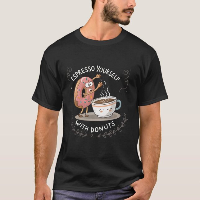 Camiseta Joy Sprinkle: Dia da Rosquinha Irresistível (Frente)