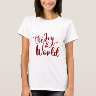 Camiseta Joy to the world