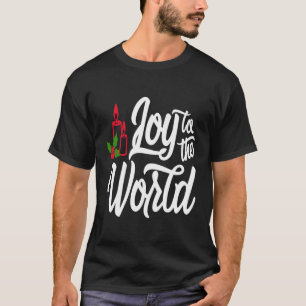 Camiseta Joy To The World Christian Christmas Sweater Jumpe