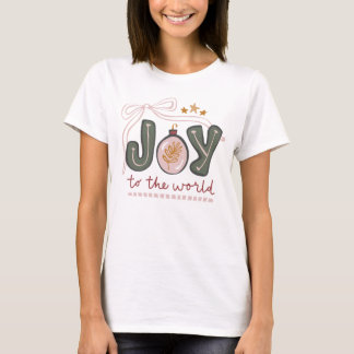 Camiseta Joy to the World Christmas shirt