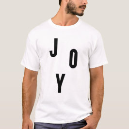 Camiseta Joy typography