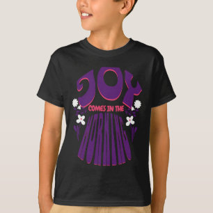 Camiseta Joy Vem Na Manhã Da Eleição De Kamala Harris 20