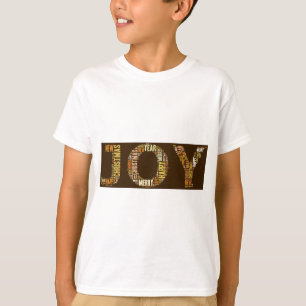 Camiseta JOY Wordcloud Natal