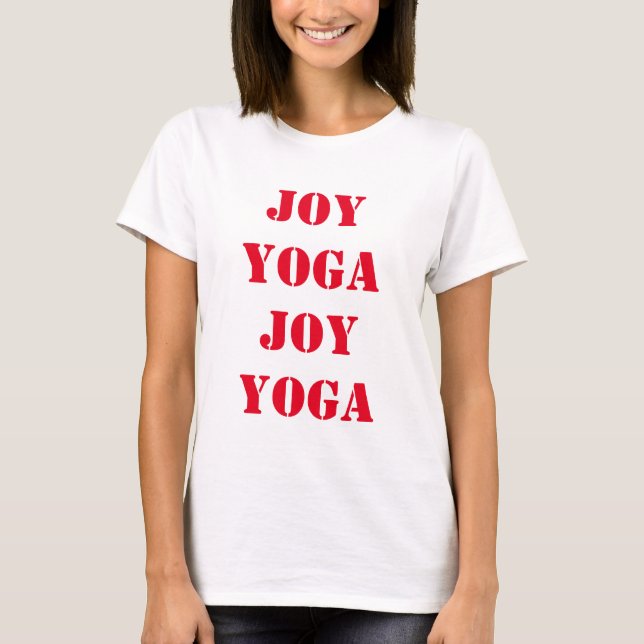 Camiseta Joy Yoga Joy (Frente)