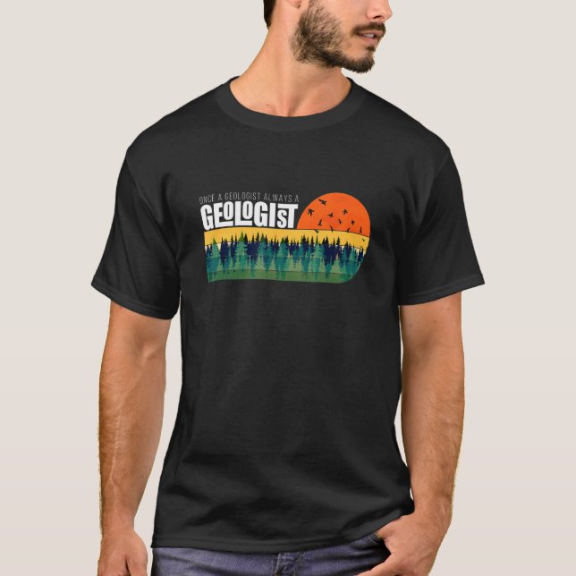 Camiseta Joyable Geologologistas Pleasant Dizendo (Frente)