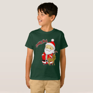 Camiseta Joyeaux Noel caçoa o t-shirt do Natal