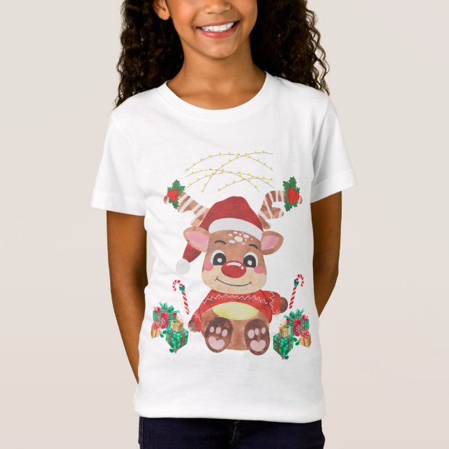 Camiseta joyeux noël  (Frente)