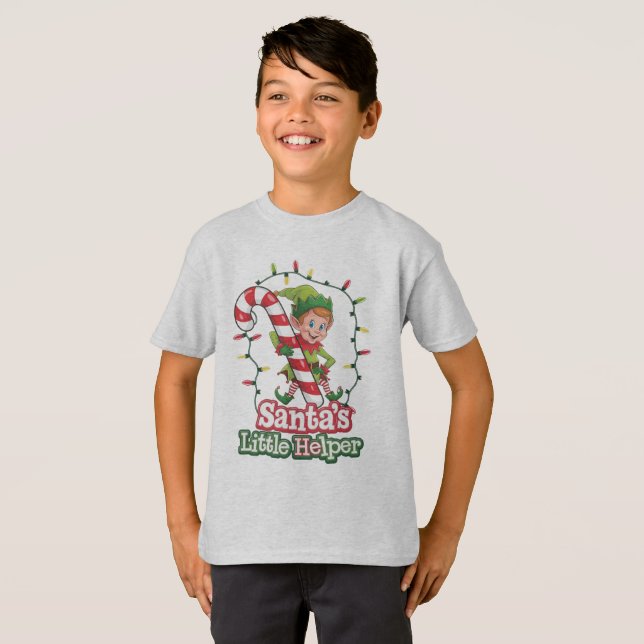 Camiseta Joyful Elf (Frente Completa)