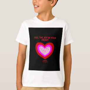 Camiseta Joyful Hearts Boys White Basic T Shirt