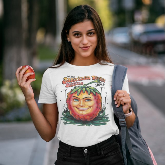 Camiseta Joyful Jabuticaba: Uma Doce Surpresa Sorrindo (Criador carregado)