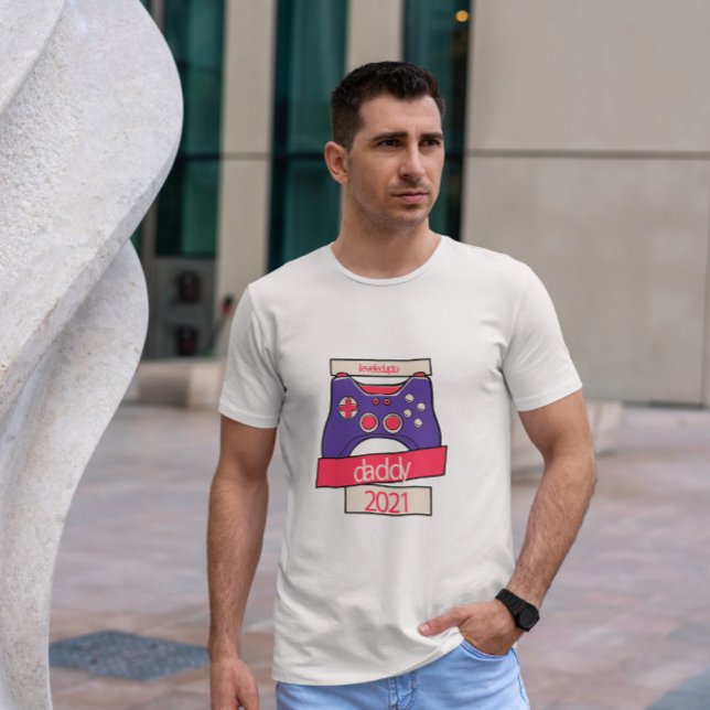 Camiseta Joystick de Nível Superior do Jogador (Criador carregado)