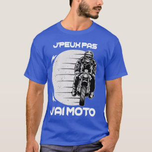 Camiseta Jpeux Pas JAi Moto Motard Homme