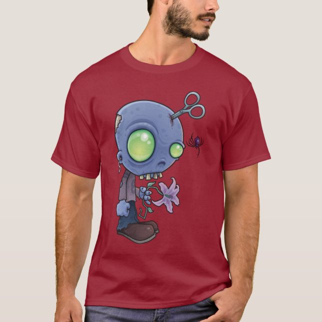 Camiseta Jr. do zombi (Frente)