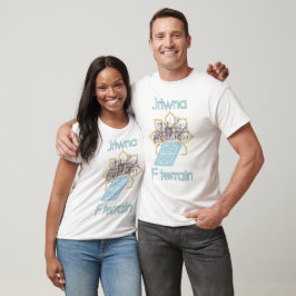 Camiseta Jriwna F Terrain Funny Futebol Marrocos