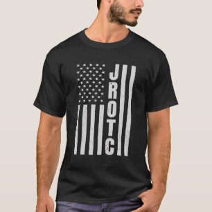 Camiseta Jrotc Cadet American Flag Estados Unidos Junior Ro