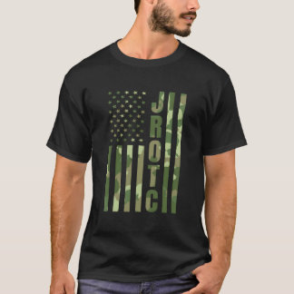 Camiseta Jrotc Cadet United States Junior Rotc Camouflage U