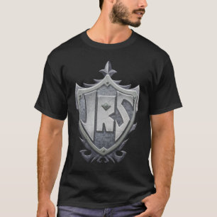 Camiseta JRS: T-shirt básico, preto