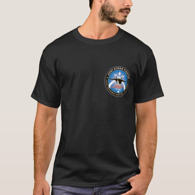 Camiseta JSF F-35 Relâmpago II (Frente)