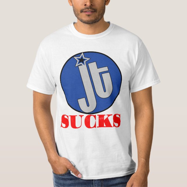 CAMISETA JT SUCKS (Frente)