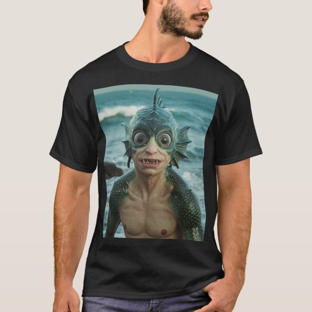 Camiseta Juan Cabana A.I. Sea Monster T-Shirt (Frente)