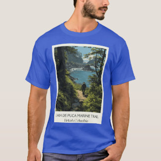 Camiseta Juan de Fuca Marinerail West Coast Hiking Art Prin