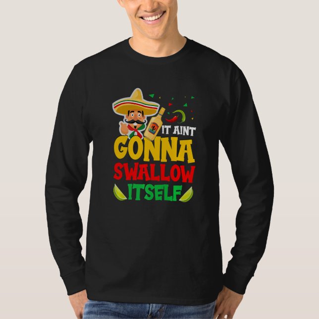 Camiseta Juan Drinking Mexican Fiesta Quote  Cinco de Mayo (Frente)