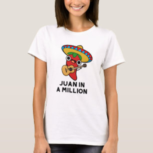Camiseta Juan Em Um Milhão Engraçado Chili Pun Mexicano