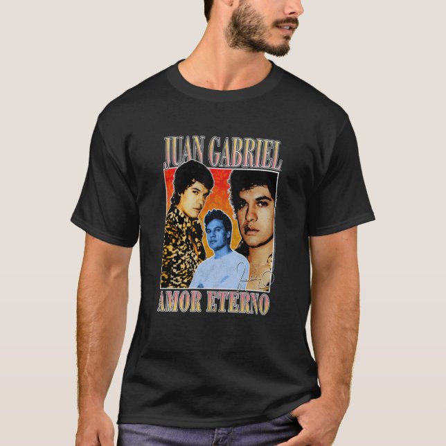 Camiseta Juan Gabriel Amor Eterno (Frente)