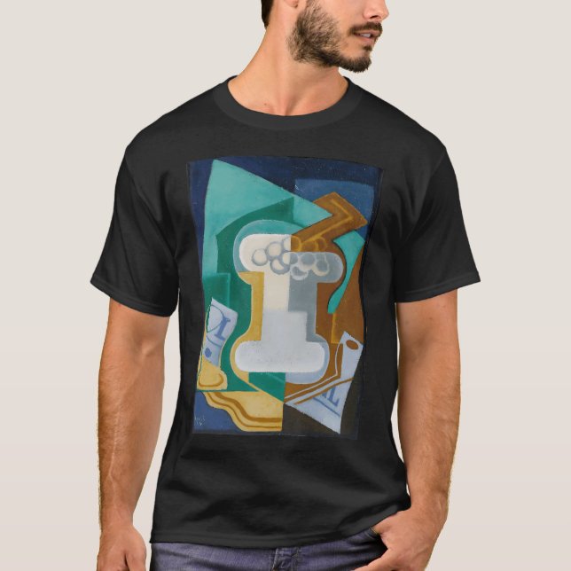 Camiseta Juan Gris Mulher com um leque (Frente)