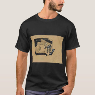 Camiseta Juan Gris Natureza Morta Com Guitarra E Um Livro