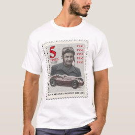 Camiseta Juan Manuel Fangio Stamp
