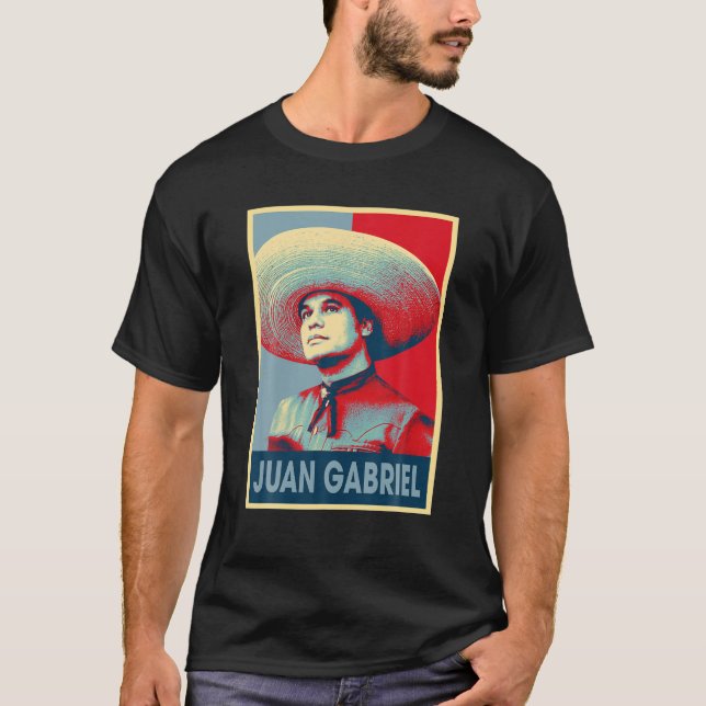 Camiseta Juans Classic Arts Gabriels ama Músicos mexicanos (Frente)