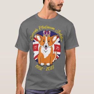 CAMISETA JUBILEIRO DE PLATINA DA RAINHA 1952 2022