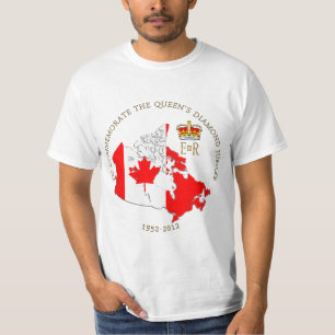 Camiseta Jubileu de diamante Canadá