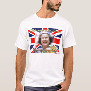 Camiseta Jubileu de diamante do HM rainha Elizabeth II
