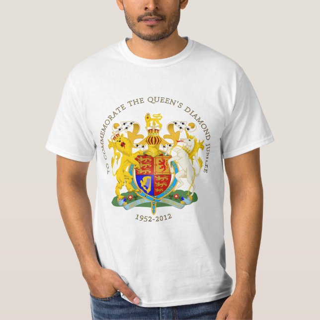 Camiseta Jubileu de diamante Reino Unido (Frente)