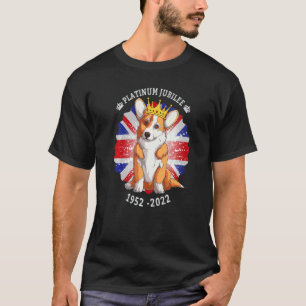 Camiseta Jubileu de Platina 2022 Union Jack Para Crianças &