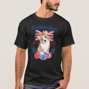 Camiseta Jubileu de Platina da Rainha 2022 Monarca Britânic
