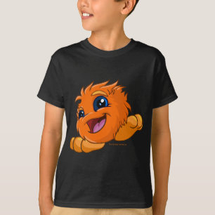 Camiseta JubJub alaranjado feliz