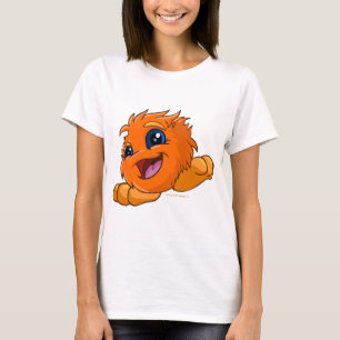 Camiseta JubJub alaranjado feliz