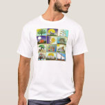 Camiseta Judaica 12 tribos de arte de Israel<br><div class="desc">Você está vendo a coleção do design de Lee Hiller. Roupa,  presentes & fotografia de Lee Hiller das coleções ou coleção de arte de Digitas. Você pode ver sua fotografia da natureza em http://HikeOurPlanet.com/ e seguir seu blogue de caminhada dentro do parque nacional de Hot Springs.</div>