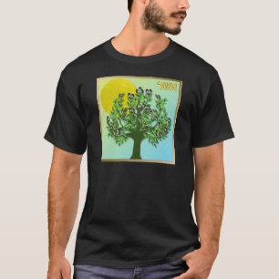 Camiseta Judaica 12 Tribos de Israel Aser