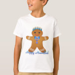 Camiseta Judaica Hanukkah Gingerpão Man Menorah<br><div class="desc">Você está vendo The Lee Hiller Designs Collection of Home and Office Decor,  Roupa,  Gifts and Coleções. As Designs incluem Lee Hiller Photoographic e Mixed Media Digital Art Collection. Você pode ver sua fotografia da Nature em http://HikeOurPlanet.com/ e seguir seu blog de caminhada no Hot Primavera National Park.</div>