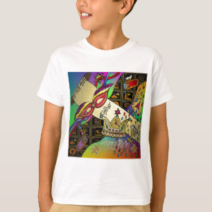 Camiseta Judaica Purim Celebração da Éter Art Impressão