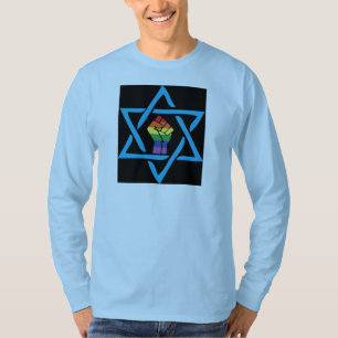 Camiseta Judaico preto alegre