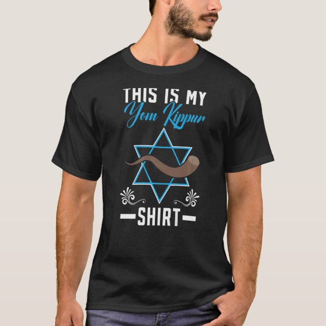 Camiseta Judaísmo De Jerusalém No Dia Santa Este É Meu Yom  (Frente)