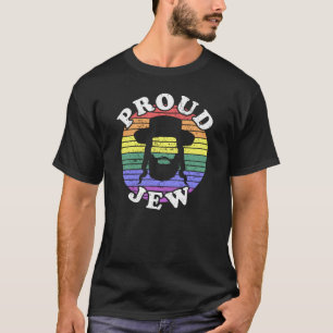 Camiseta Judeu judeu orgulhoso e retrô LGBT