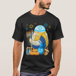 Camiseta Judeu Menorah Hanukkah Chanukah Esporte